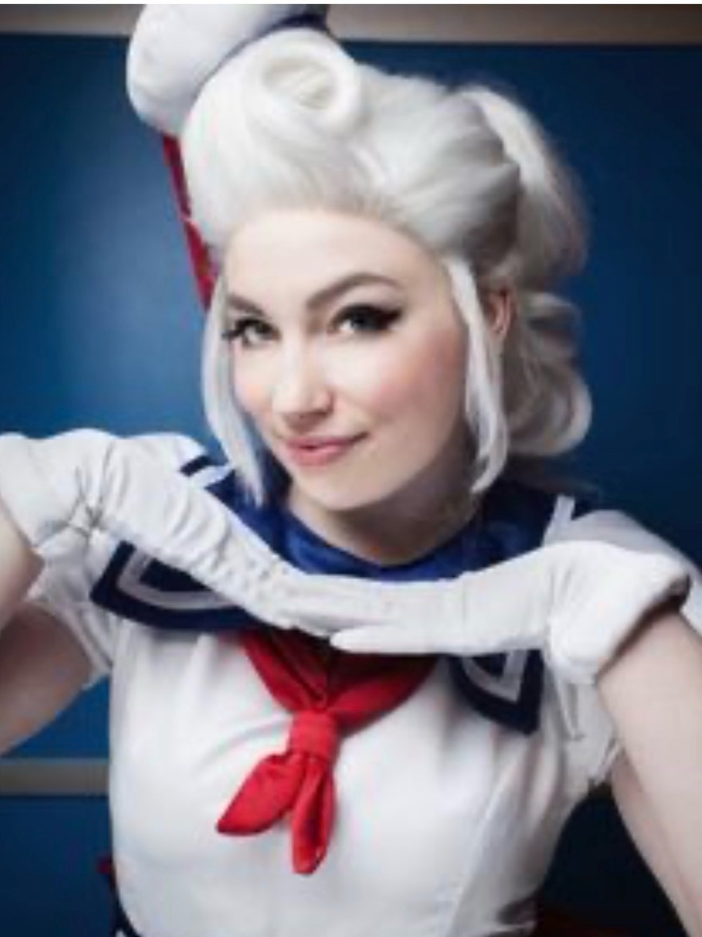 Women’s Sailor Stay Puff marshmallow plus sized sexy Costume -cosplay, Halloween